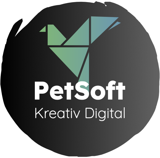PetSoft | Digital Denken - Kreativ gestalten - Logo
